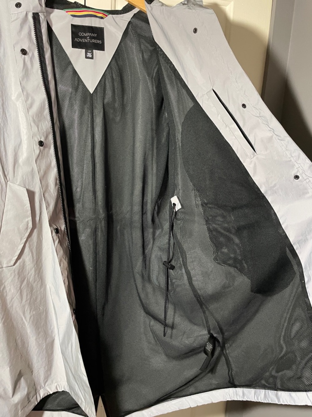 The Bay Metallic Women's Hooded Raincoat - Picture 2 of 7